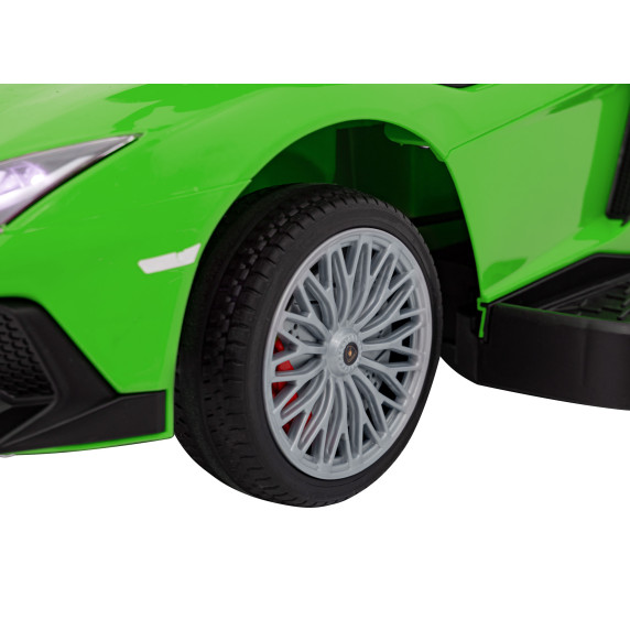 Mașină acționată cu picioarele - Lamborghini Aventador SV - verde