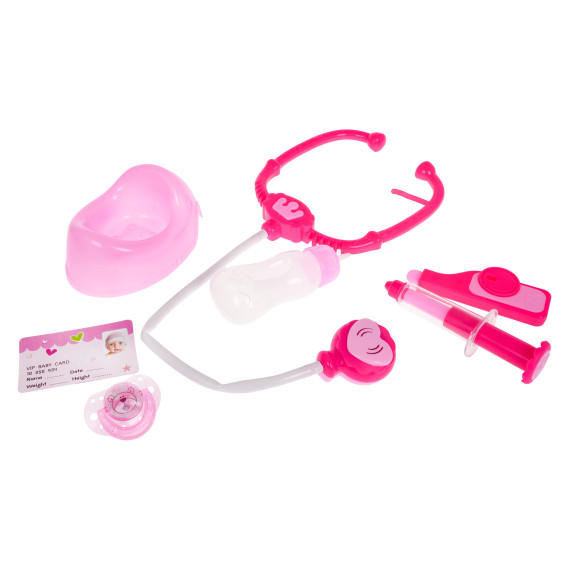 Păpusă interactivă cu accesori medicinale - Inlea4Fun YALE BABY