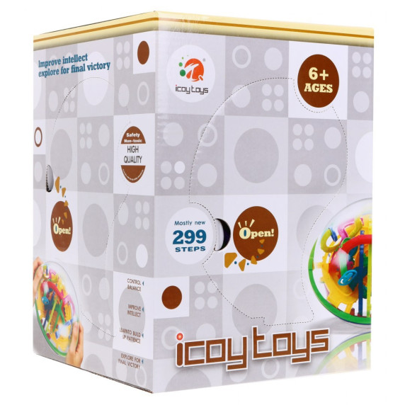  Jocu arcade 3D cu labirinturi pentru copii - Inlea4Fun ICOY TOYS