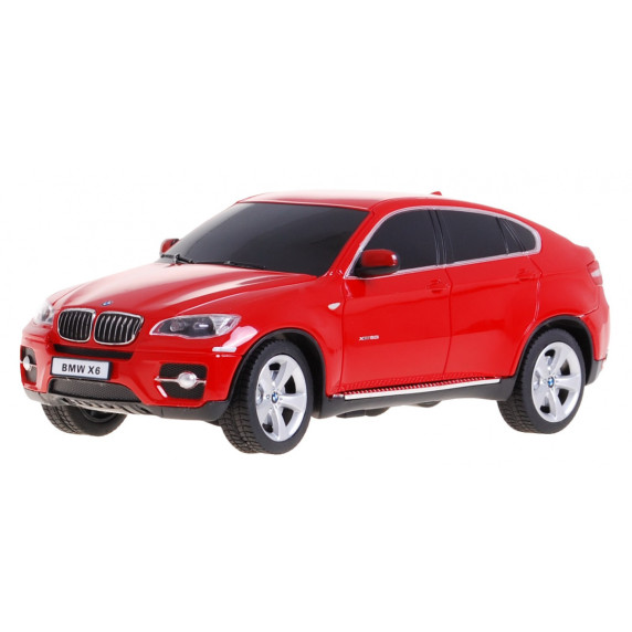 Mașina cu telecomandă - BMW X6 RASTAR model 1:24 - roșu