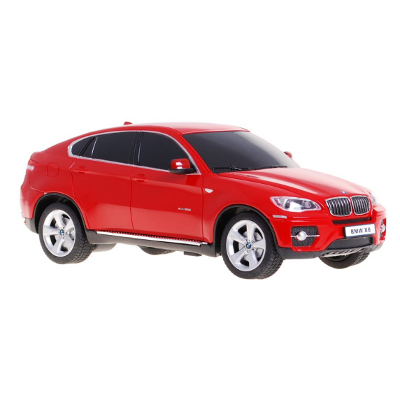 Mașina cu telecomandă - BMW X6 RASTAR model 1:24 - roșu