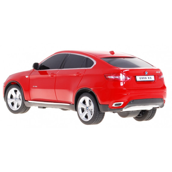 Mașina cu telecomandă - BMW X6 RASTAR model 1:24 - roșu