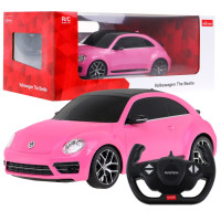 Mașină cu telecomandă RC Volkswagen Beetle 1:14 RASTAR - roz 