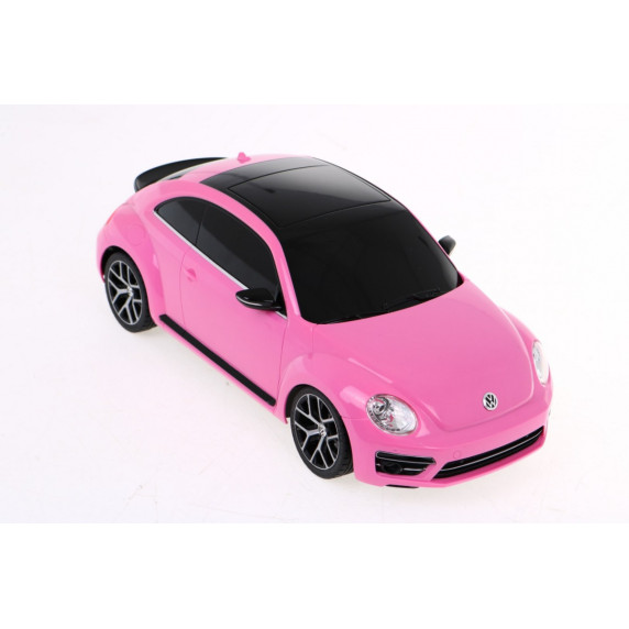 Mașină cu telecomandă RC Volkswagen Beetle 1:14 RASTAR - roz