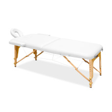 Masă de masaj pliabilă - 185x60 cm - Aga MR5150 - alb Preview
