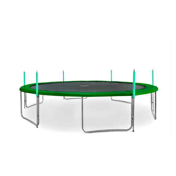 Trambulină cu plasă de protecție exterioara 518 cm SPORT PRO MRP1017DG + scară - Verde inchis