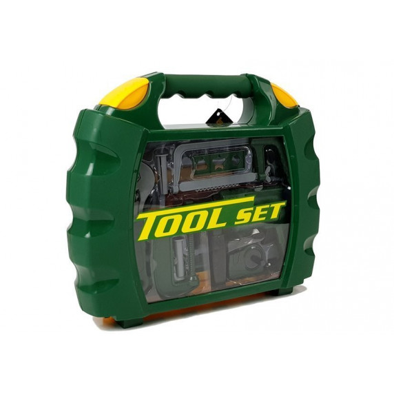 Set unelte de jucărie - Inlea4Fun TOOL SET - verde închis