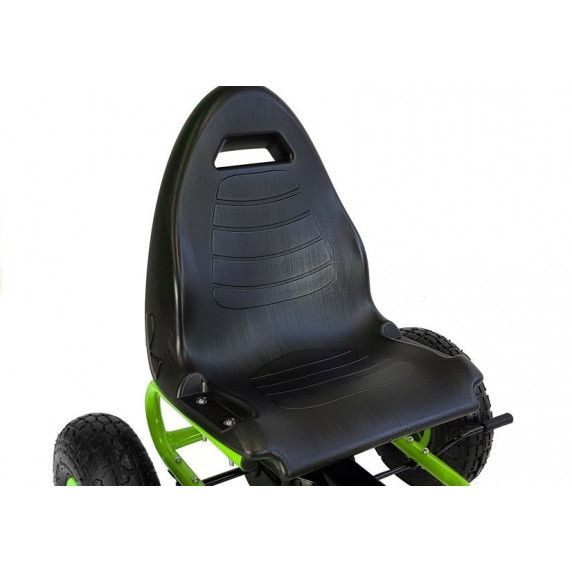 Kart cu pedale - Inlea4Fun SUPER SPEED A-18 - verde