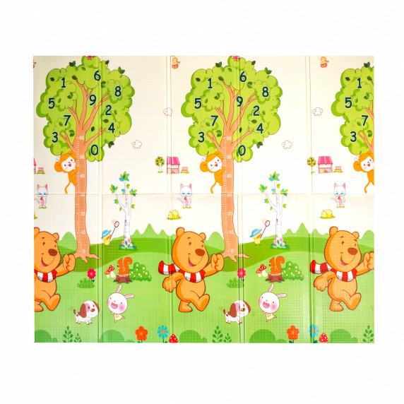 Covoraș de spumă pliabil pentru copii 200 x 180 cm - Aga4Kids MR136