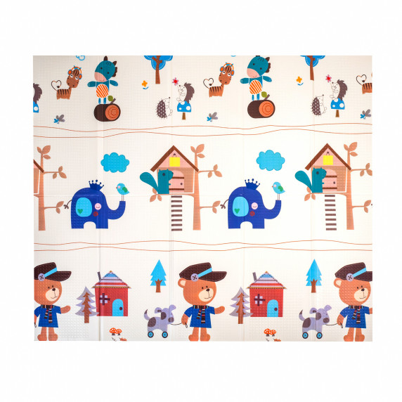 Covoraș de spumă pliabil pentru copii 200 x 180 cm - Aga4Kids MR136