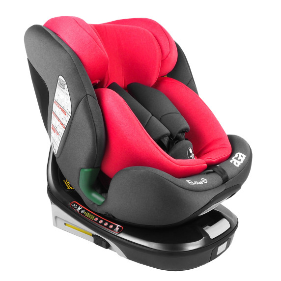 Scaun auto i-Size 360° 0-36 kg AGA DS1822-RED – roșu