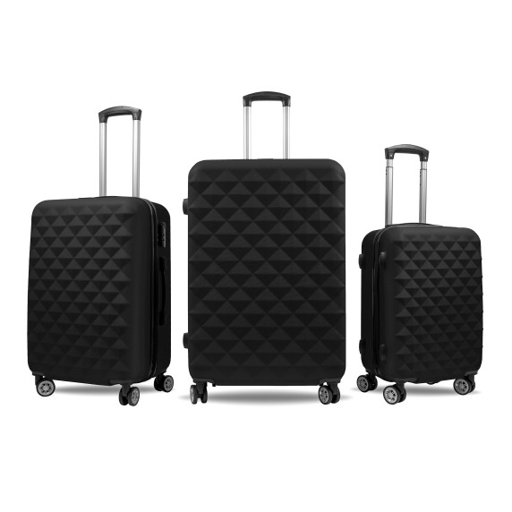 Set troler - AGA Travel MR4655-Black - negru