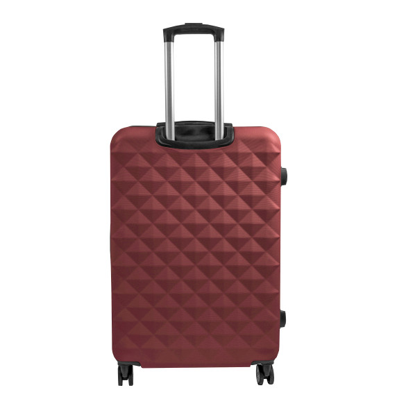 Set troler - AGA Travel MR4655-DarkRed - roșu închis