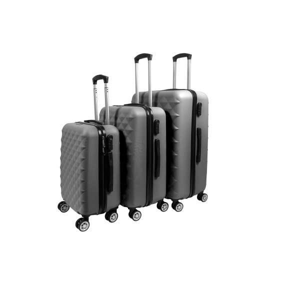 Set troler - AGA Travel MR4655-Grey - gri