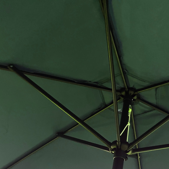 Umbrelă de soare 300 cm - Aga MR2027 - Verde închis