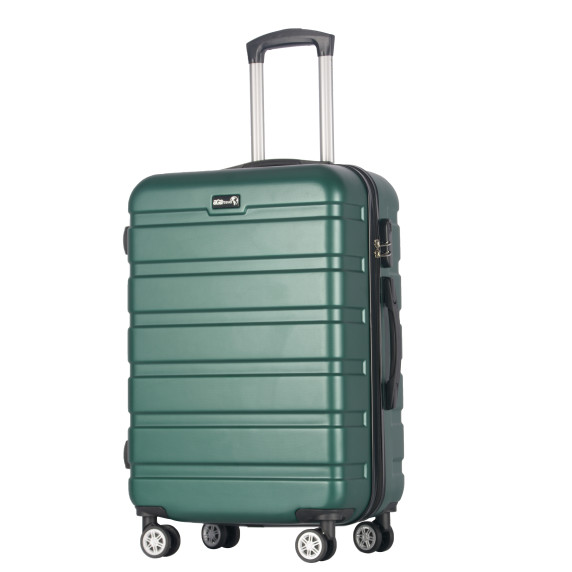 Set troler 2 bucăți - AGA Travel MR4660-Dark Green - verde închis