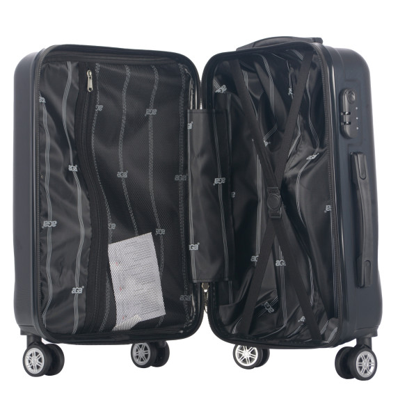 Troler - AGA Travel MR4664-Black - negru