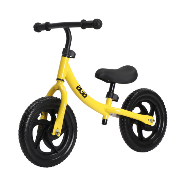 Bicicletă echilibru fără pedale - MR1471 - galben