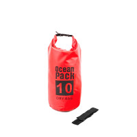 Geantă impermeabilă 10 litri AGA DS1502 -  Roșu 