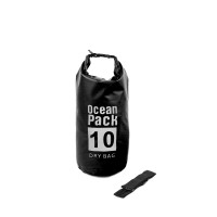 Geantă impermeabilă 10 litri AGA DS1502 -  Negru 