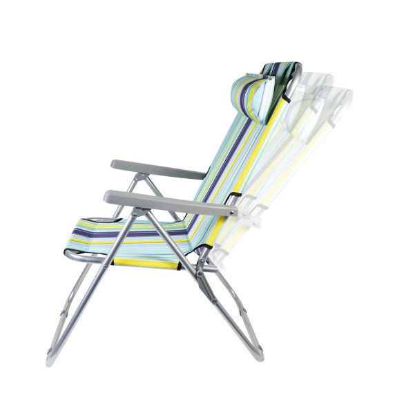 Scaun camping pliabil -  AGA DS711 - multicolor 