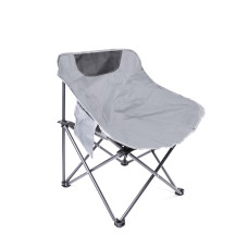 Scaun camping pliabil - Aga DS715 - Gri 