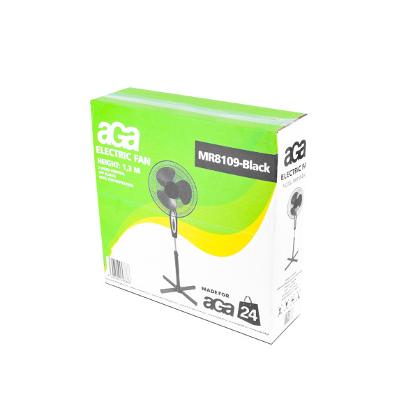 Ventilator uz casnic cu stativ - AGA MR8109 - Negru