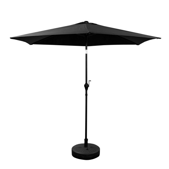 Umbrelă soare - 250 cm - AGA MR2026 -  Negru