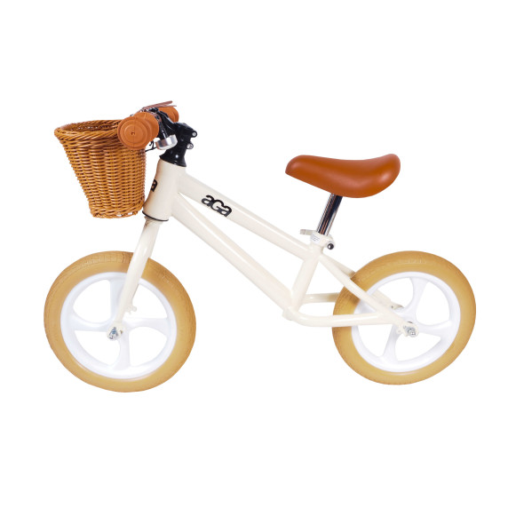 Bicicletă echilibru fără pedale - AGA DS2905-PI - bej