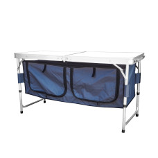 Masă de camping pliabilă cu organizator - AGA DS7120 