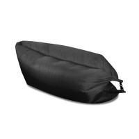 Saltea gonflabilă Lazy Bag 200x70 cm - negru 