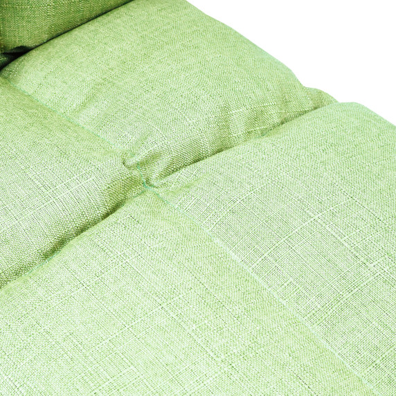 Fotoliu de podea, rabatabil  52 x 55 x 55 cm - AGA DS3202-GREEN - Verde