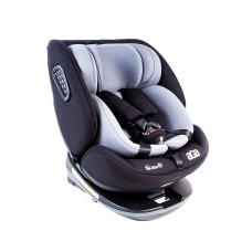 Scaun auto i-Size 360° 0-36 kg - AGA DS1814 -  Negru/Gri Preview