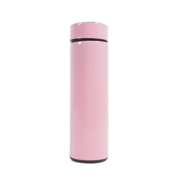 Termos cu afișaj LED cu termometru 500 ml - AGA DS2703-PINK -Roz