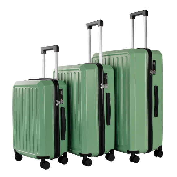 Set troler - Aga Travel MR4668 -Verde