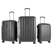 Set troler - AGA TRAVEL  MR4669 - Gri 