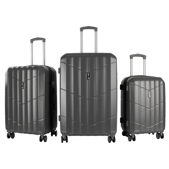 Set troler - AGA TRAVEL  MR4669 - Gri