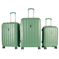 Set troler - AGA TRAVEL MR4669 - Verde 