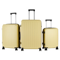 Set troler  - Aga Travel MR4668 - Bej 