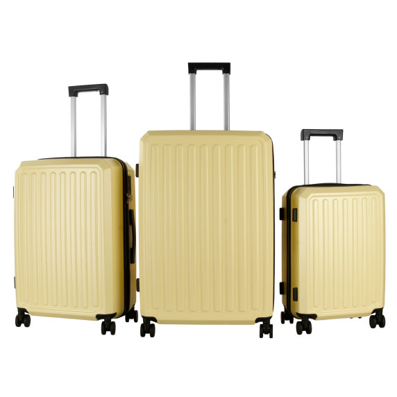 Set troler  - Aga Travel MR4668 - Bej