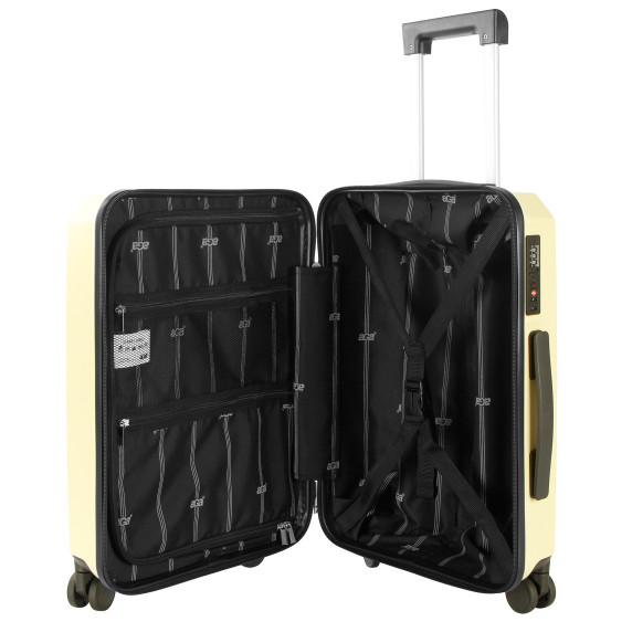 Set troler  - Aga Travel MR4668 - Bej