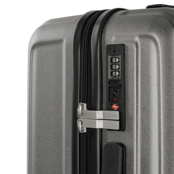 Set troler - AGA Travel MR4667 - D.GREY - Gri închis