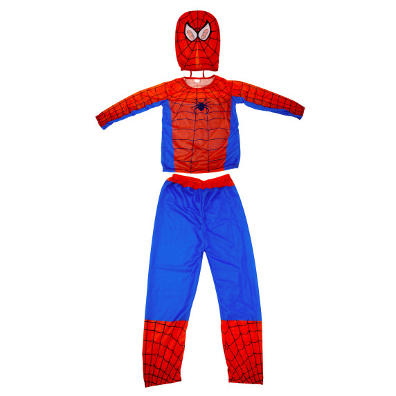 Costum de Spiderman M 110-120 cm - Aga4Kids MR1381-M