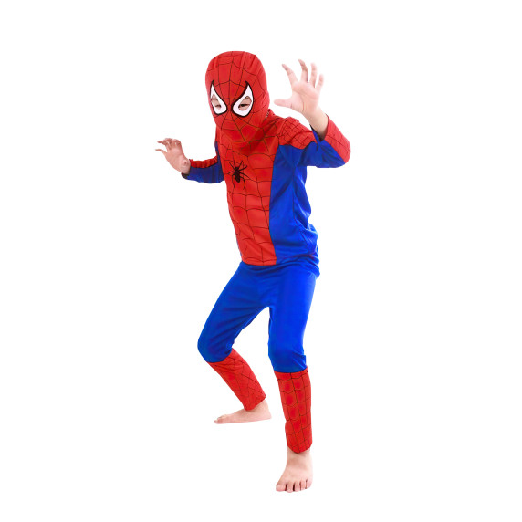 Costum de Spiderman M 110-120 cm - Aga4Kids MR1381-M