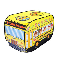 Cort de joacă pentru copii - Aga4Kids DS1219 - Autobuz școlar 