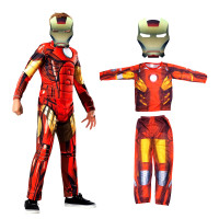 Costum pentru copii Iron Man S 110-120 cm - Aga4Kids MR1570-S 