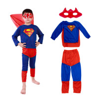 Costum pentru copii Superman S 110-120 cm - Aga4Kids MR1571-S 