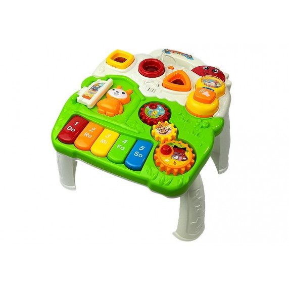 Masă de dezvoltare pentru copii - Inlea4Fun PIANO LEARNING TABLE