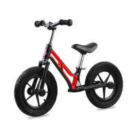Bicicletă fără pedale - Inlea4Fun TINY BIKE -  negru/roșu 