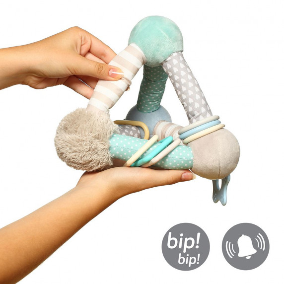Jucărie pentru bebeluși cu dentiție - Baby Ono Tiny Yoga